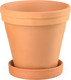 Миниатюра изображения товара Вазон Вещицы Терракот конус / GKL-3-1 (терракотовый)