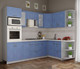 Миниатюра изображения товара Кухонный гарнитур Интерлиния Мила Крафт 1.68x2.6 правая (дуб лазурный)