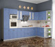 Миниатюра изображения товара Кухонный гарнитур Интерлиния Мила Крафт 1.68x3.4 правая (дуб лазурный)