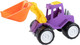 Миниатюра изображения товара Трактор игрушечный Fancy Baby С грейдером / MASH02