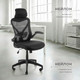 Миниатюра изображения товара Кресло офисное Mio Tesoro Ломбардия AF-C4601L (черный)
