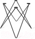 Миниатюра изображения товара Журнальный столик Sheffilton SHT-TU37/ТТ20 60 ЛДСП (черный муар/мрамор каррара белый)