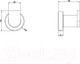 Миниатюра изображения товара Крючок для ванной Gessi 38921-299