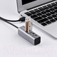 Миниатюра изображения товара USB-хаб Hoco HB1 (графитовый)
