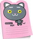 Миниатюра изображения товара Записная книжка Попурри Кот / 4810764002983
