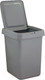 Миниатюра изображения товара Контейнер для мусора Spin&Clean Step с крышкой Push to Open (25л, серый)