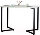 Миниатюра изображения товара Обеденный стол Millwood Лондон Л18 160x80 (дуб белый Craft/металл черный)