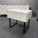 Миниатюра изображения товара Прикроватная тумба Shtabe Gross 6001 (RAL 9003/RAL 9003/черный)