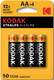 Миниатюра изображения товара Комплект батареек Kodak XTRALIFE Alkaline LR6/4BL