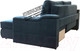 Миниатюра изображения товара Диван угловой Асмана Камертон-1 1.3x0.8 левый (Lh 04-22/04-14)