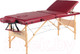 Миниатюра изображения товара Массажный стол Calmer Bamboo Three 70 (красный)