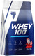 Миниатюра изображения товара Протеин Trec Nutrition Whey 100 (900 грамм, клубника)