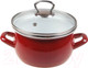 Миниатюра изображения товара Кастрюля Сантэкс 1-2430111 (бордовый)