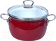 Миниатюра изображения товара Кастрюля Сантэкс 1-2440211 (бордовый)