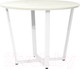 Миниатюра изображения товара Обеденный стол Millwood Лофт Орлеан Л18 D100 (дуб белый Craft/металл белый)