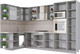 Миниатюра изображения товара Кухонный гарнитур Интерлиния Мила Крафт 1.68x3.2 левая (дуб английский/дуб полярный)