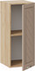 Миниатюра изображения товара Шкаф навесной для кухни ТриЯ Бьянка 1В3 (дуб крафт золотой/дуб кофе)