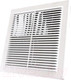 Миниатюра изображения товара Решетка вентиляционная Viento 1515ВР-ОК вытяжная с защитой от обратной тяги (150x150)