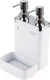 Миниатюра изображения товара Дозатор моющего средства с подставкой для губки Primanova Viva M-E10-01