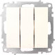 Миниатюра изображения товара Выключатель El-Bi Zena-Vega / 609-010300-254 (кремовый)