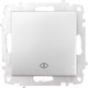 Миниатюра изображения товара Выключатель El-Bi Zena-Vega / 609-011000-214 (серебристый)
