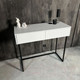 Миниатюра изображения товара Туалетный столик Shtabe Gross 6011 (RAL 9003/RAL 9003/черный)