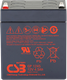 Миниатюра изображения товара Аккумуляторная батарея CSB GP 1245 F2 12V4.5Ah
