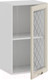 Миниатюра изображения товара Шкаф навесной для кухни ТриЯ Бьянка 1В4С (белый/дуб ваниль)