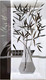 Миниатюра изображения товара Картина Декарт Абстракция черные цветы в серой вазе-1 8Л0442 (в раме)