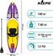 Миниатюра изображения товара SUP-борд Kelpie 10.4" / 7530918 (315x80x15см)