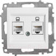 Миниатюра изображения товара Розетка El-Bi Zena-Vega / 609-015600-248 (белый)