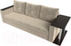 Миниатюра изображения товара Диван Лига Диванов Атланта стол справа 254 / 112478 (микровельвет бежевый)