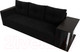 Миниатюра изображения товара Диван Лига Диванов Атланта стол справа 254 / 112486 (микровельвет черный)