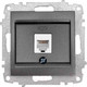 Миниатюра изображения товара Розетка El-Bi Zena-Vega / 609-011100-221 (дымчатый)