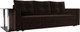 Миниатюра изображения товара Диван Лига Диванов Атланта стол слева 312 / 112483 (микровельвет коричневый)