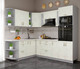 Миниатюра изображения товара Кухонный гарнитур Интерлиния Мила Крафт 1.88x2.4 левая (дуб снежный)