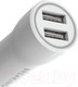 Миниатюра изображения товара Адаптер питания автомобильный Breaking A11 2USB / 23102 (белый)