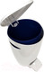 Миниатюра изображения товара Мусорное ведро Primanova С педалью M-E04-13 (5л, белый/синий)