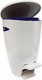 Миниатюра изображения товара Мусорное ведро Primanova С педалью M-E04-13 (5л, белый/синий)
