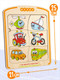 Миниатюра изображения товара Развивающая игрушка Woody Рамка-вкладыш Где движется транспорт / 03175
