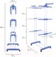 Миниатюра изображения товара Сушилка для белья Laima Home / 607807