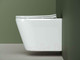 Миниатюра изображения товара Унитаз подвесной с инсталляцией Ceramica Nova Rimless CN1804 + 38772001