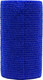 Миниатюра изображения товара Бинт для животных VETЗабота Ветеринарный самофиксирующийся 10x450см (синий)