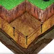 Миниатюра изображения товара Сетка садовая Агросетка-Юг 0.80x20м.п. 15x20мм плотность 235 квадрат (зеленый)