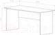 Миниатюра изображения товара Письменный стол МДК СП5 1600x730x750 (белый)