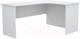 Миниатюра изображения товара Письменный стол МДК СПУ-Л угловой 1600x1200x755 (левый, белый)
