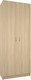 Миниатюра изображения товара Стеллаж МДК СЛШ2 широкий закрытый 780x386x2000 (дуб млечный)
