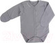 Миниатюра изображения товара Боди для малышей Rant Hugs And Kisses / 6772-62 (Arctic Grey, р.62)