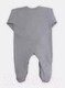 Миниатюра изображения товара Комбинезон для малышей Rant Hugs And Kisses / 1172-68 (Arctic Grey, р.68)