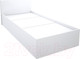Миниатюра изображения товара Односпальная кровать МДК КР9 80x200/700x952x2032 (белый)